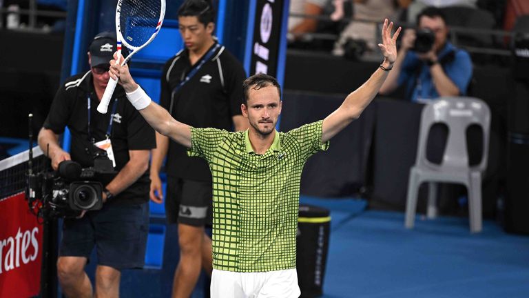 Daniil Medvedev gewinnt in Brisbane seinen 22. ATP-Titel.
