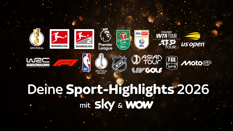 Deine Sport-Highlights 2026 mit Sky & WOW