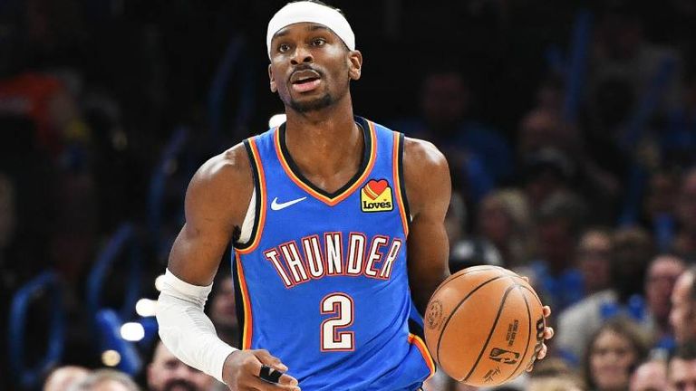 Shai Gilgeous-Alexander hat mit seinem Team erstmals in dieser Saison keine 100 Punkte erzielt. 