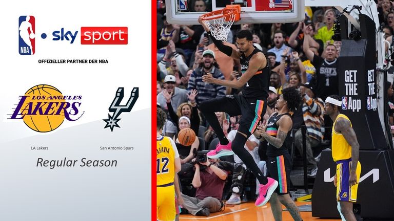 Im Topspiel der Western Conference zwischen den San Antonio Spurs und den Los Angeles Lakers setzte sich das Team aus Texas durch, die Spurs gewannen mit 107:91.