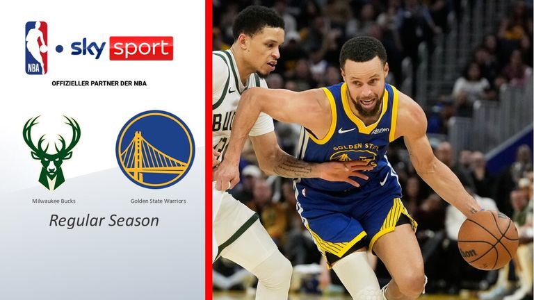 Superstar Stephen Curry kommt beim Sieg der Golden State Warriors gegen die Milwaukee Bucks auf 31 Punkte.