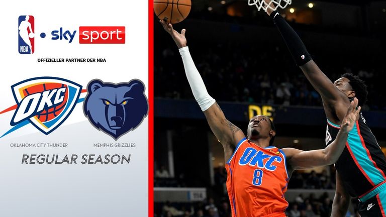 Oklahoma City Thunder @ Memphis Grizzlies - die Highlights | NBA