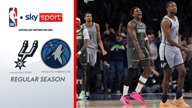 San Antonio Spurs @ Minnesota Timberwolves - die Highlights | NBA