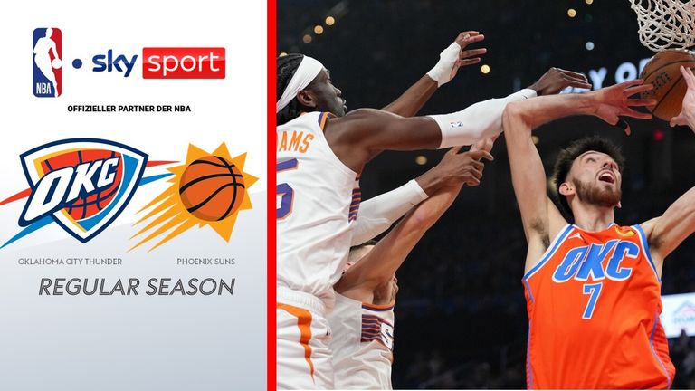 Phoenix Suns @ Oklahoma City Thunder - die Highlights | NBA