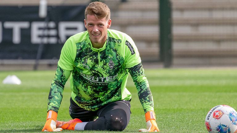 Jonas Omlin steht seit Januar 2023 bei Borussia Mönchengladbach unter Vertrag.