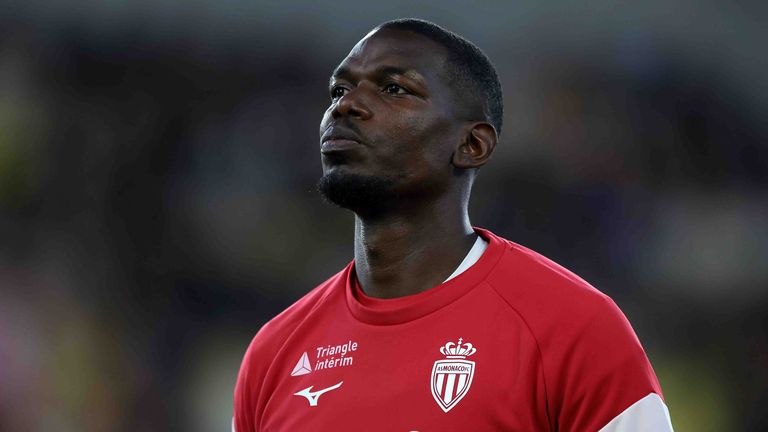 Paul Pogba sammelte in seiner Zeit im Fürstentum gerade mal drei mickrige Einsätze.