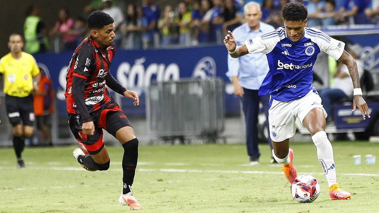 Kaua Prates steht aktuell noch beim brasilianischen Klub Cruzeiro EC unter Vertrag.