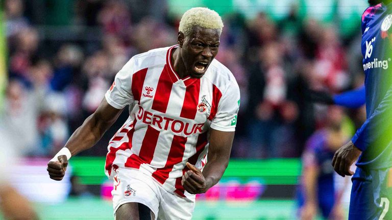 Ragnar Ache liefert ein Doppelpack zum Kölner Sieg.