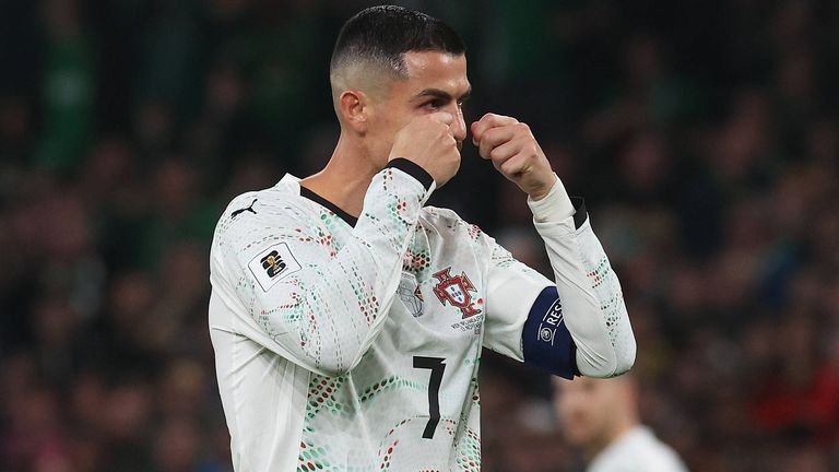 Cristiano Ronaldo hat im Kalenderjahr 2025 keinen Dreierpack erzielt.