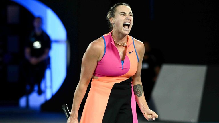 Aryna Sabalenka steht im Finale der Australian Open.
