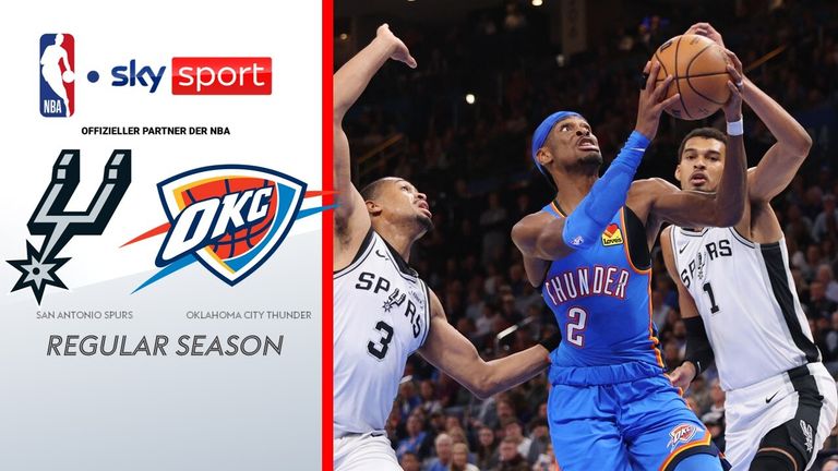 San Antonio Spurs @ Oklahoma City Thunder - die Highlights | NBA