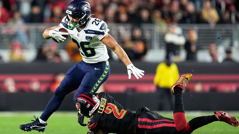 Seattle Seahawks schlagen die San Francisco 49ers und sichern sich den ersten Platz in ihrer Conference