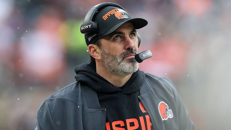 Kevin Stefanski, hier noch als Headcoach der Cleveland Browns.