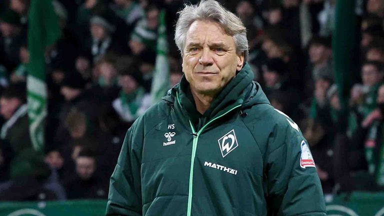 Trainer Horst Steffen steht bei Werder Bremen gehörig unter Druck.