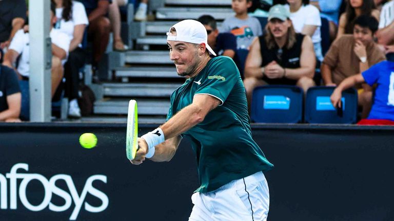 Jan-Lennard Struff lag zunächst auf der Siegerstraße, musste sich schlussendlich jedoch geschlagen geben.