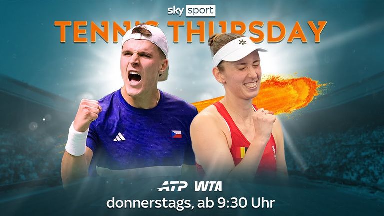Mit dem Sky Sport Tennis Thursday siehst du jeden Donnerstag vier Stunden lang Live-Tennis im kostenlosen Stream.
