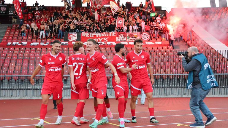 Nächster Dreier! Auch im ersten Rückrundenspiel bei den Grasshoppers Zürich durfte der Aufsteiger aus Thun jubeln.