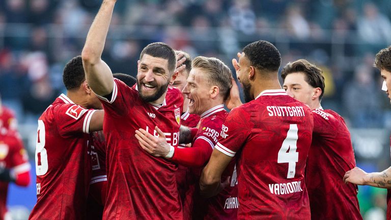 Der VfB Stuttgart gewinnt problemlos in Gladbach und springt zurück auf Platz vier.