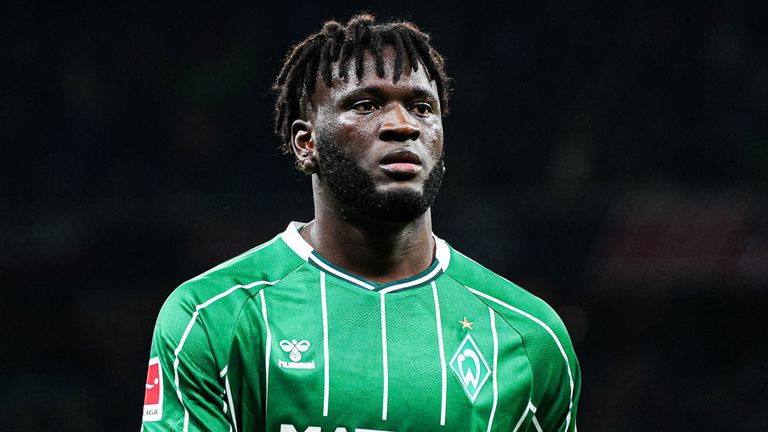 Victor Boniface droht bei Werder Bremen das Saison-Aus