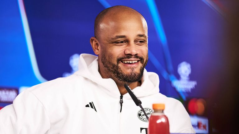 Sky Sport zeigt ausgewählte Pressekonferenzen der Champions League: Heute mit Bayern-Trainer Vincent Kompany