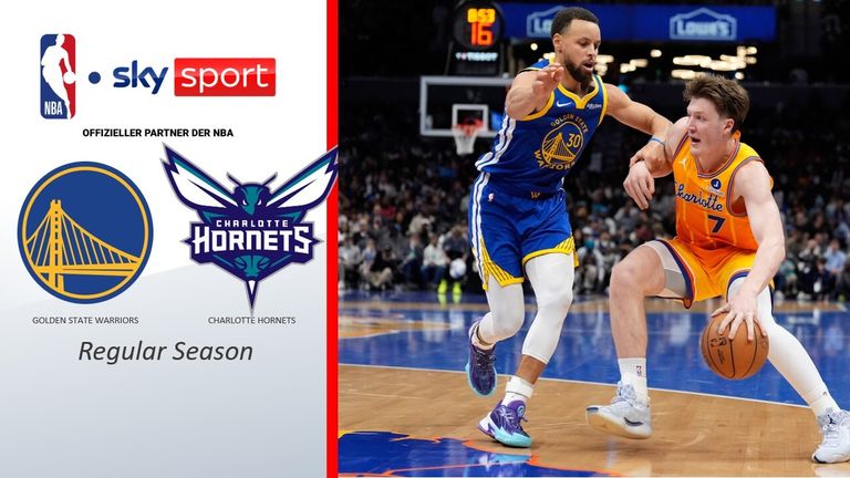 Den Golden State Warriors gelingt am letzten Tag des Jahres ein gelungener Abschluss. Mit 132:125 können sie bei den Charlotte Hornets gewinnen.
