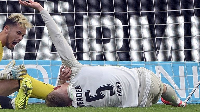 Bremen muss wochenlang ohne Amos Pieper auskommen. 