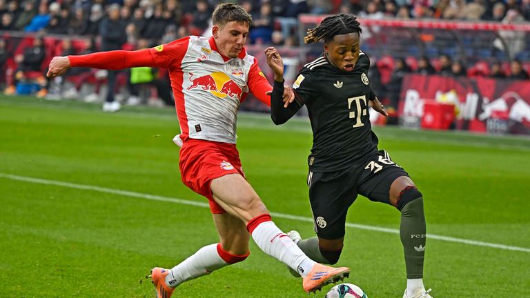 Wisdom Mike im Spiel gegen RB Salzburg.