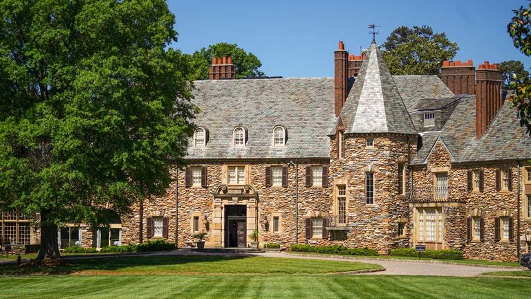 Das Graylyn Manor House. (Quelle: DFB)