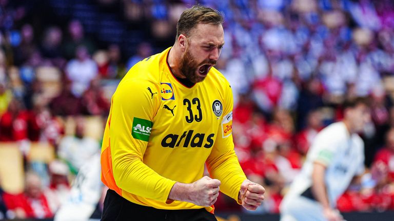 Andreas Wolff zeigt gegen Portugal eine Glanzleistung. 