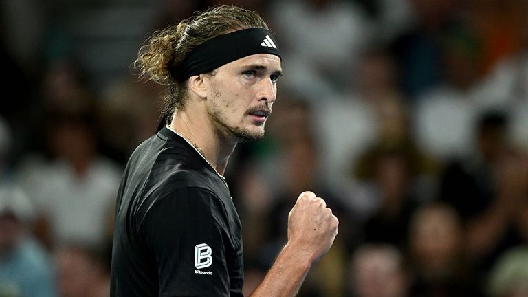 Alexander Zverev ballt die Siegerfaust.