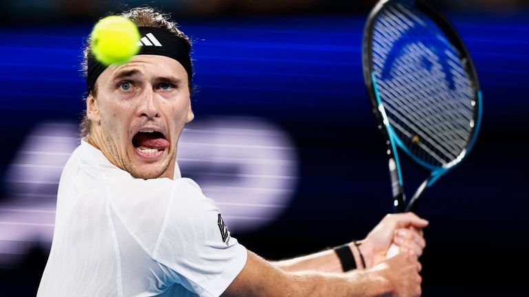 Alexander Zverev bekommt es am Sonntag mit zu tun.