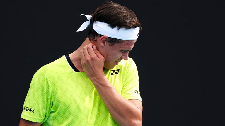 Daniel Altmaier musste auch in Mexiko bereits früh wieder einpacken.