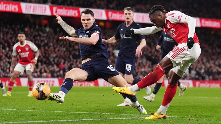 Der FC Arsenal steht im Achtelfinale des FA Cups.