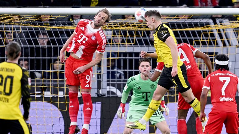 Borussia Dortmund gegen den FC Bayern München.
