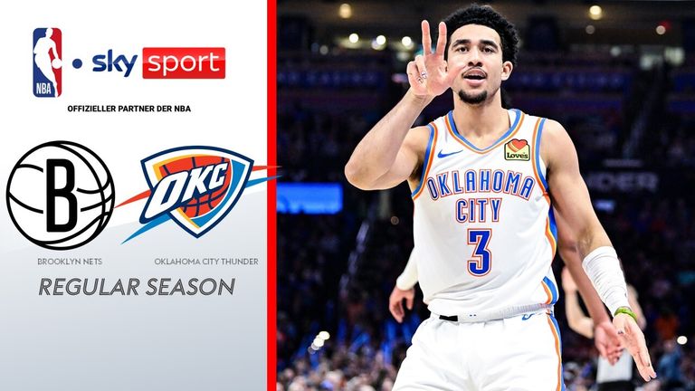 Brooklyn Nets @ Oklahoma City Thunder - die Highlights | NBA