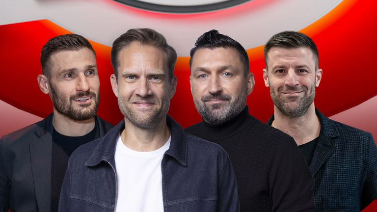 Die Brüder Marco und Daniel Caligiuri waren zu Gast bei "Dein Zweitligatalk – HvK & Tusche".