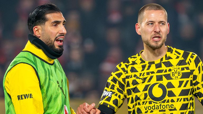 Emre Can (l.) wird Borussia Dortmund vorerst fehlen.