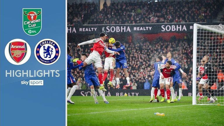 Carabao Cup: FC Arsenal - FC Chelsea - die Highlights