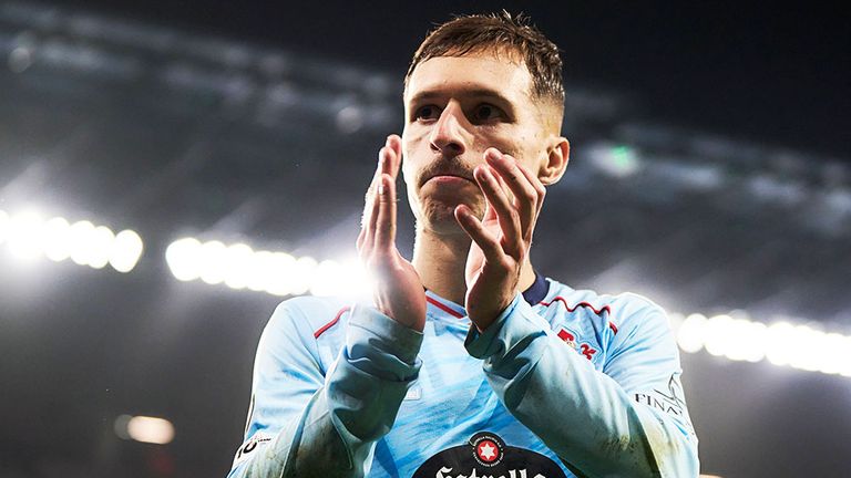 Bryan Zaragoza war in dieser Saison bislang an Celta Vigo ausgeliehen.