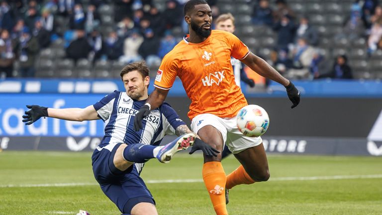 Die Hertha verspielt gegen Darmstadt eine 2:0-Führung. 