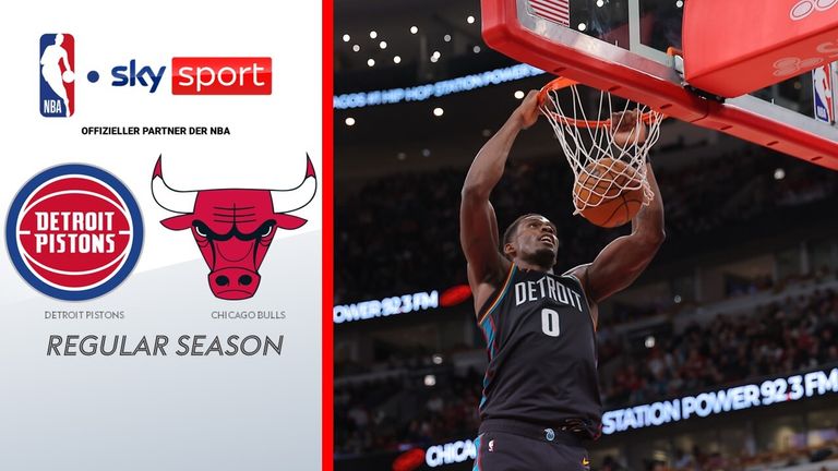 Detroit Pistons @ Chicago Bulls - die Highlights | NBA