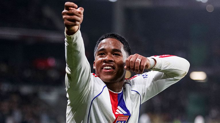 Endrick blüht bei Olympique Lyon richtig auf.