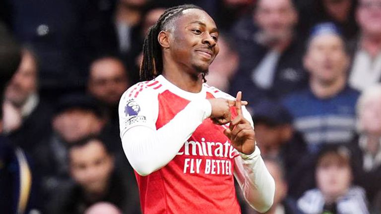 Eberechi Eze trumpft für Arsenal im Derby gegen Tottenham auf.