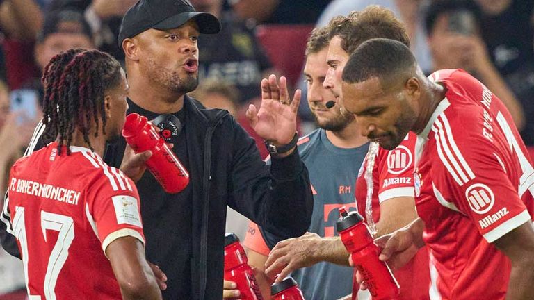 Trainer Vincent Kompany will mit dem FC Bayern eine neue Siegesserie starten.