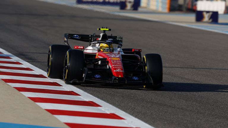 Der Ferrari absolvierte am fünften Testtag bisher nur fünf Runden.