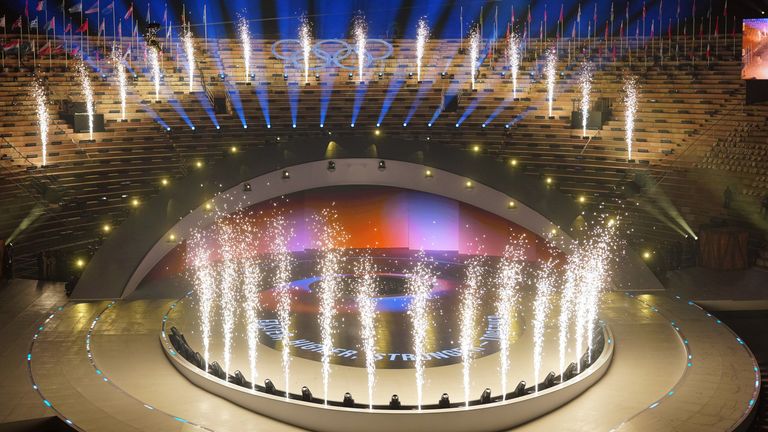 Feuerwerk hat es ebenfalls gegeben.