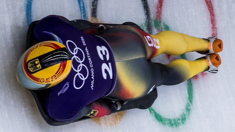 Christopher Grotheer holt im Skeleton die nächste Medaille für Deutschland. 