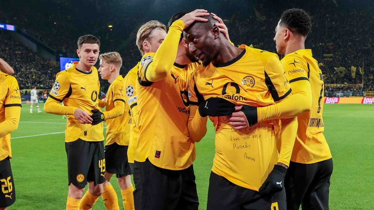 Serhou Guirassy trifft gegen Atalanta