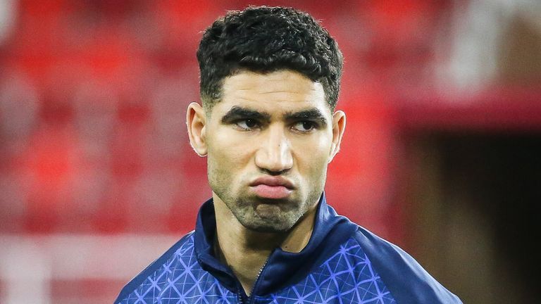 PSG-Star Hakimi muss sich bald vor Gericht verantworten.