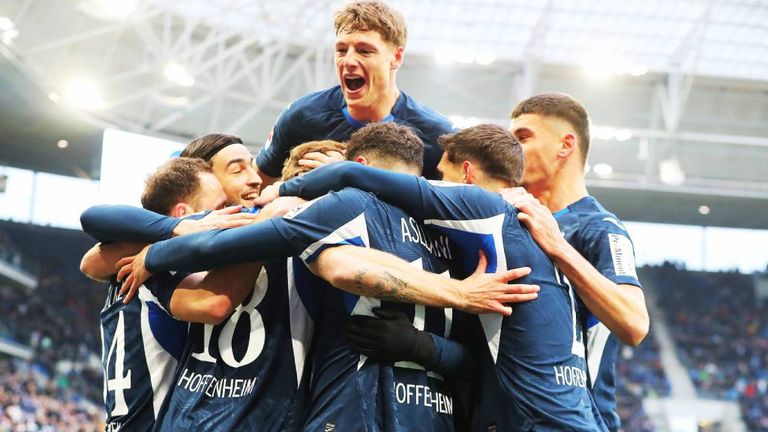 Die TSG Hoffenheim ist in der Bundesliga das Team der Stunde. 